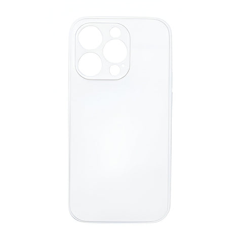 Phone Case - Plastic -  iPhone 14 Pro - White