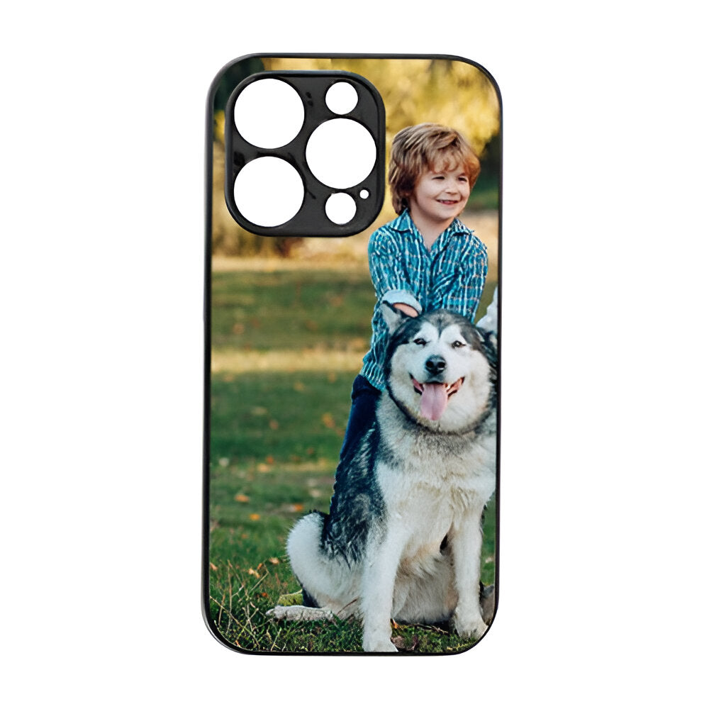 Handyhülle - Gummi - iPhone 14 Pro - Schwarz