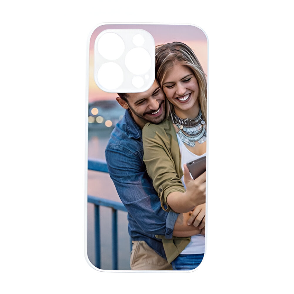 Handyhülle - Gummi - iPhone 14 Pro Max - Weiß