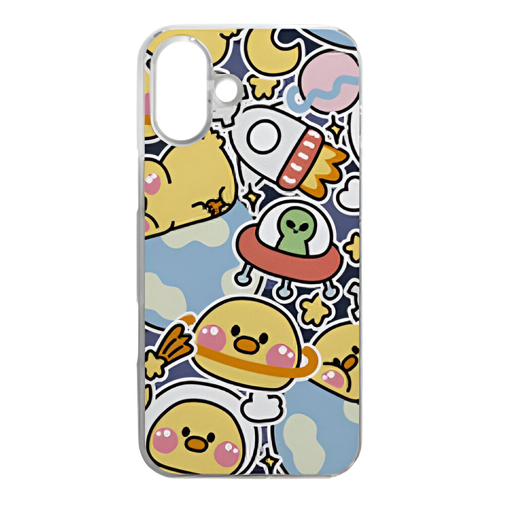 Phone Case - Plastic - iPhone 16 PLUS - Clear