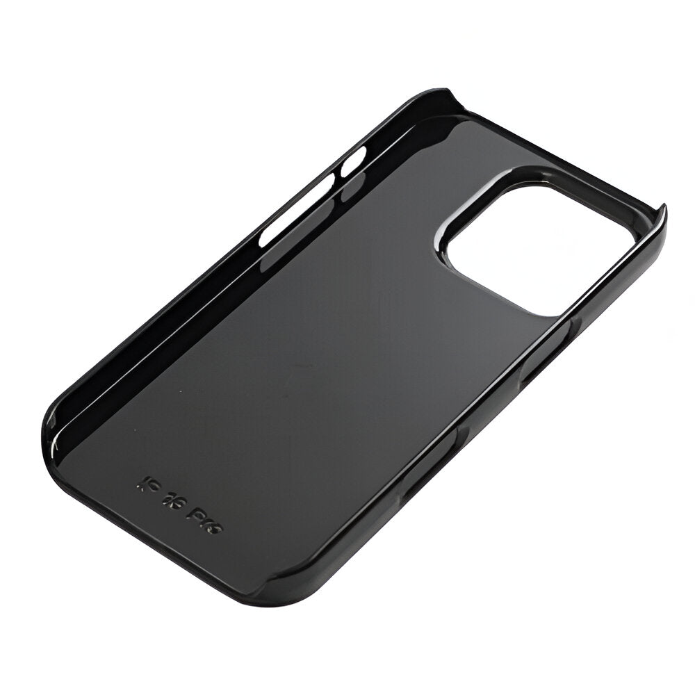 Phone Case - Plastic - iPhone 16 Pro - Black