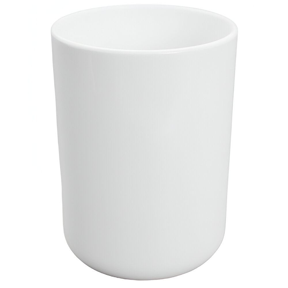 Becher - Polymer - 8oz - Unzerbrechlicher Becher - Weiß