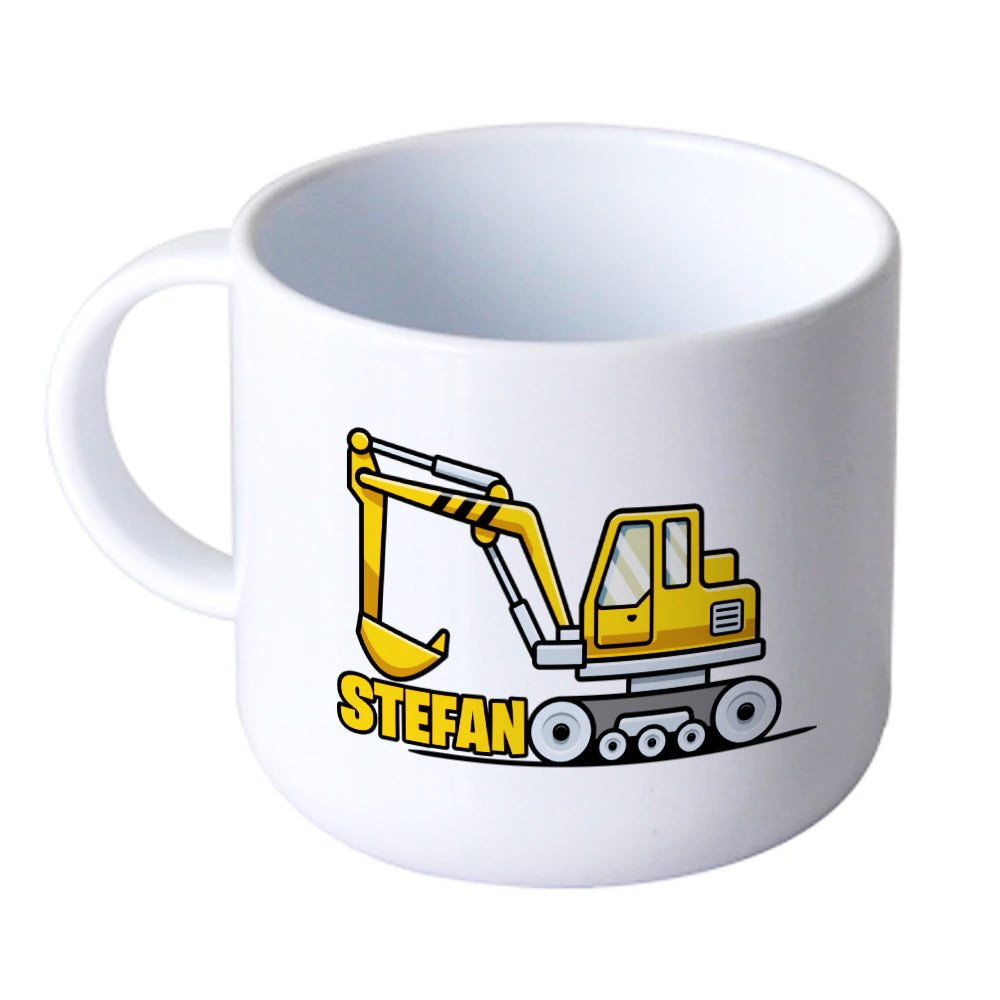 Sublimation Polymer 6oz Unbreakable Mug - White