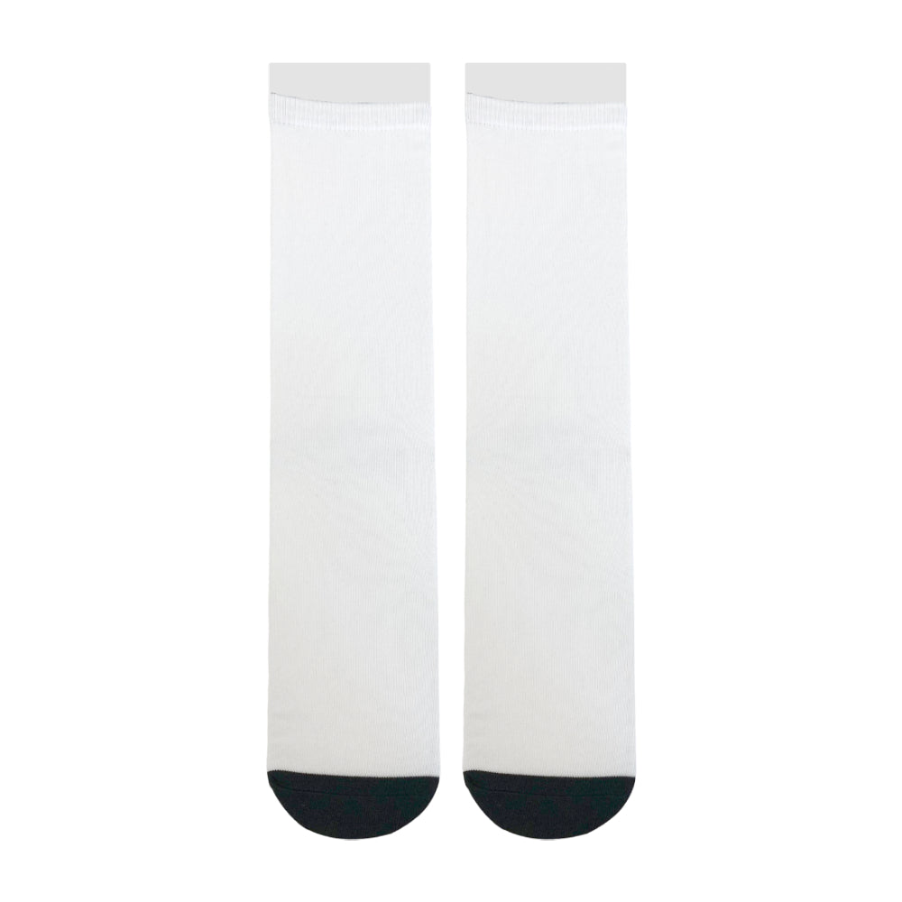 Chaussettes - PACK DE 12 x Bout Noir/Talon Noir - Chaussettes Homme - 40cm