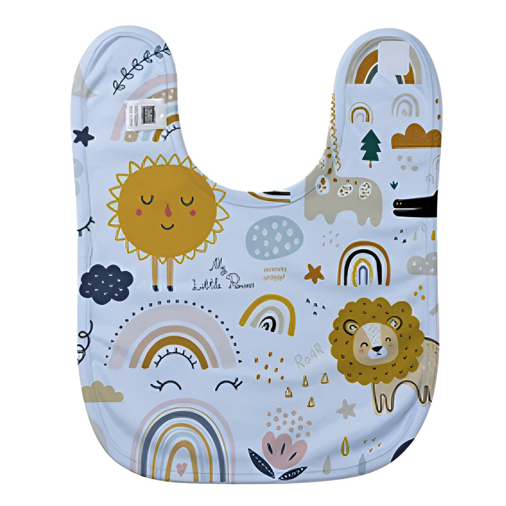 Premium Sublimation Baby Bib - Light Blue