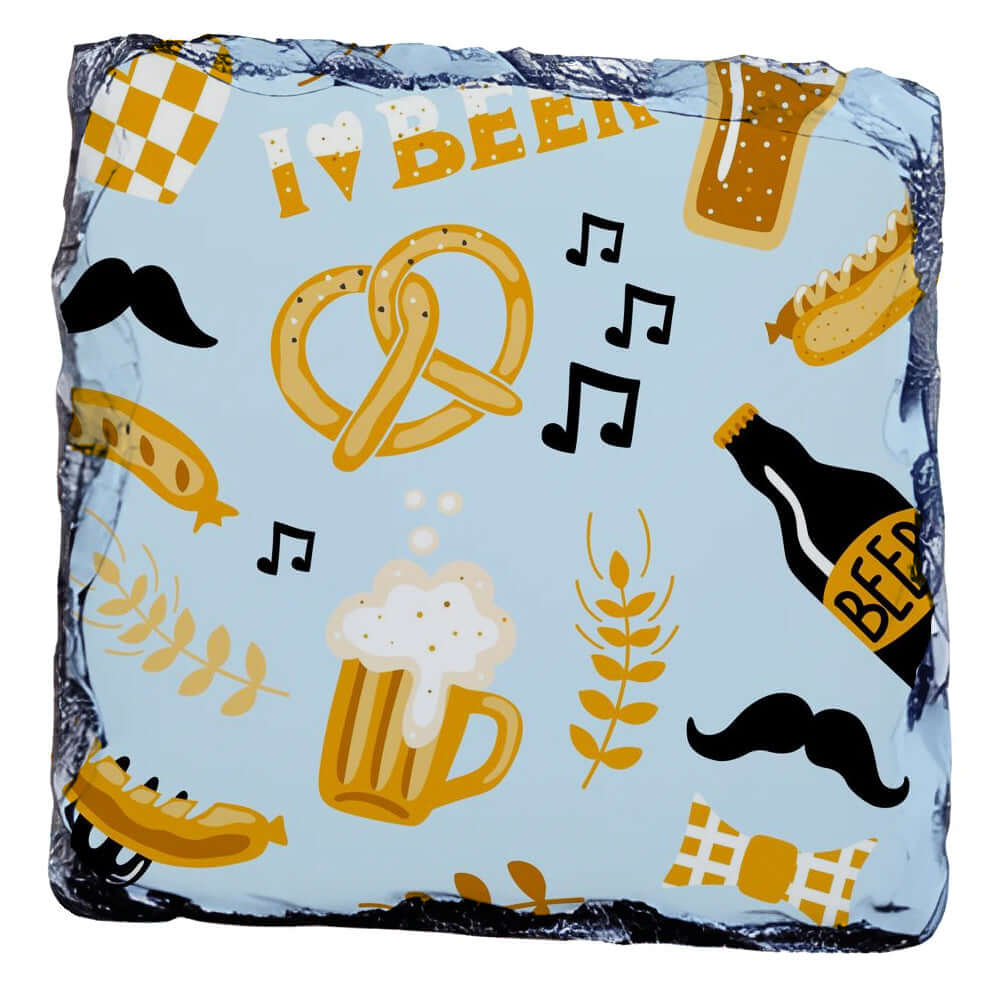 Sublimation Photo Slate - Coaster - 9cm - SQUARE - Glossy Finish