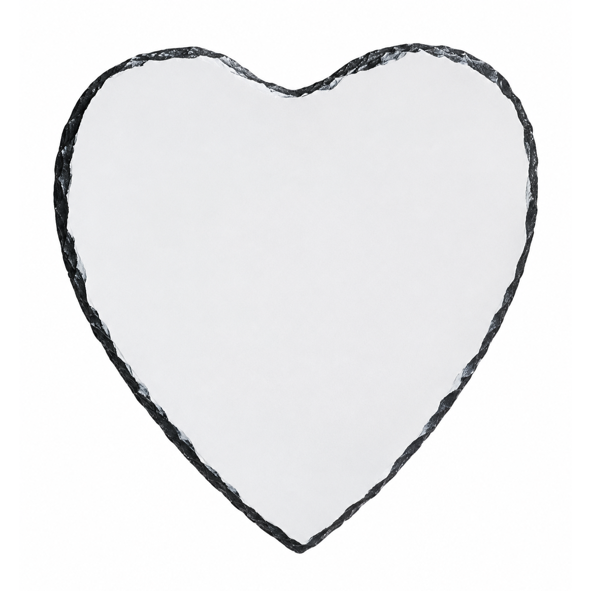 Fototafel – Hochglanzoberfläche – 25 cm x 20 cm – MITTLERE HERZEN