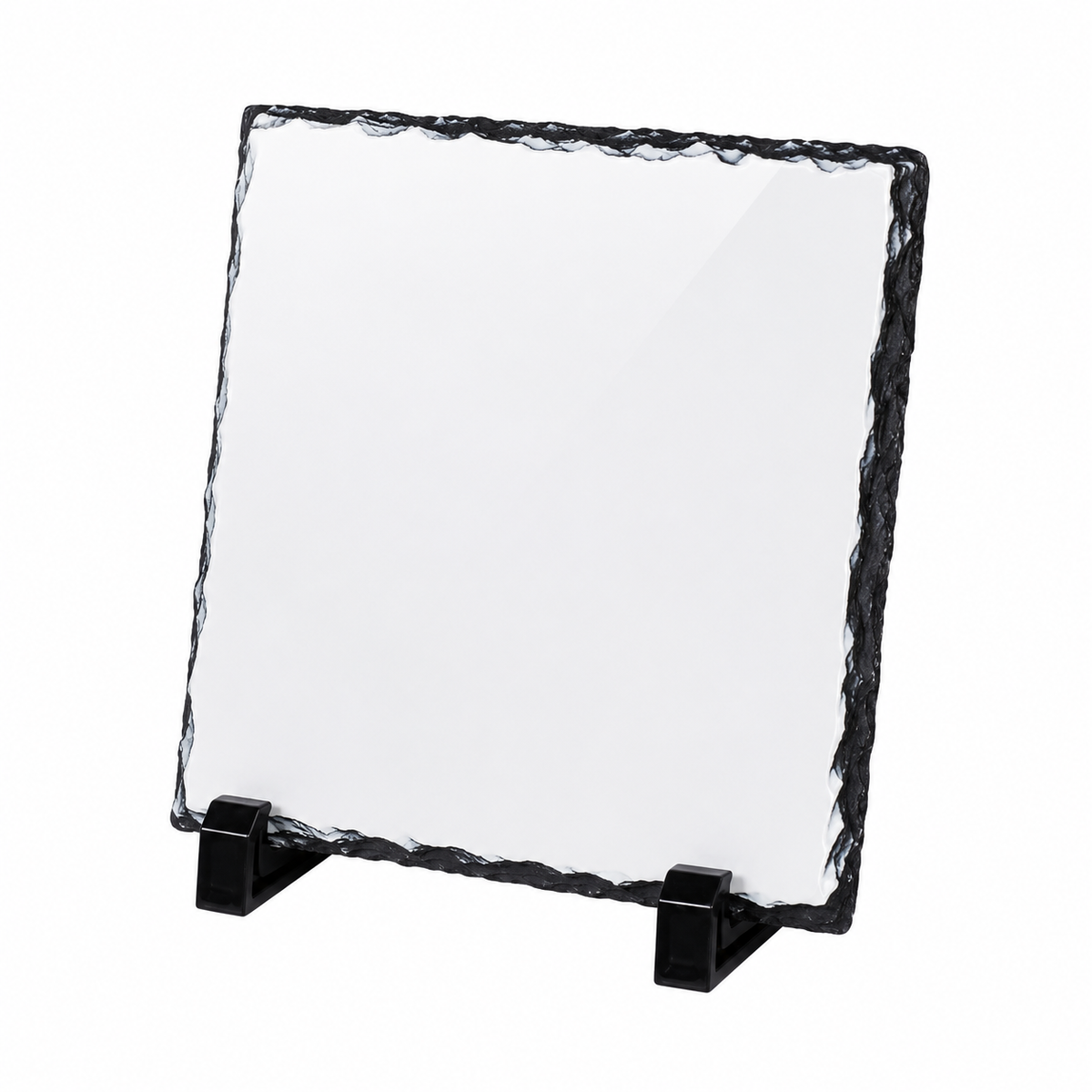 15cm x 15cm Square Sublimation Photo Slate - Glossy Finish