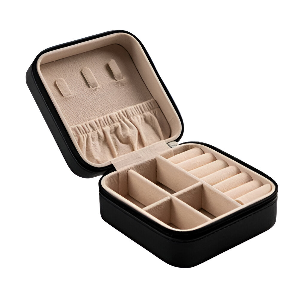 MDF – Schmuckschatulle – 12,8 cm x 12,8 cm x 7,5 cm