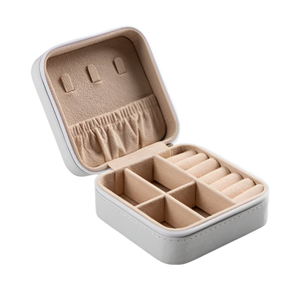 MDF – Schmuckschatulle – 12,8 cm x 12,8 cm x 7,5 cm