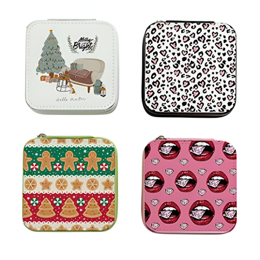 MDF – Schmuckschatulle – 12,8 cm x 12,8 cm x 7,5 cm