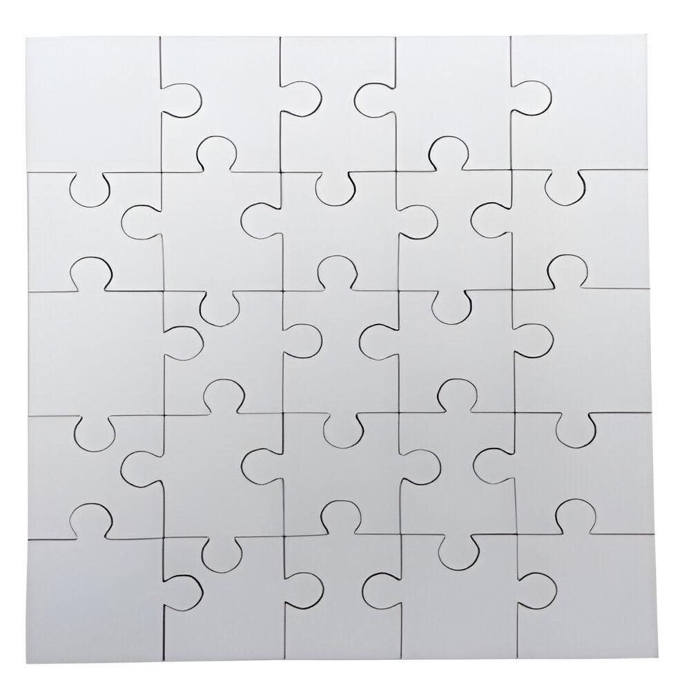 Sublimation Jigsaw Puzzle – MDF – 25 Pieces – Square