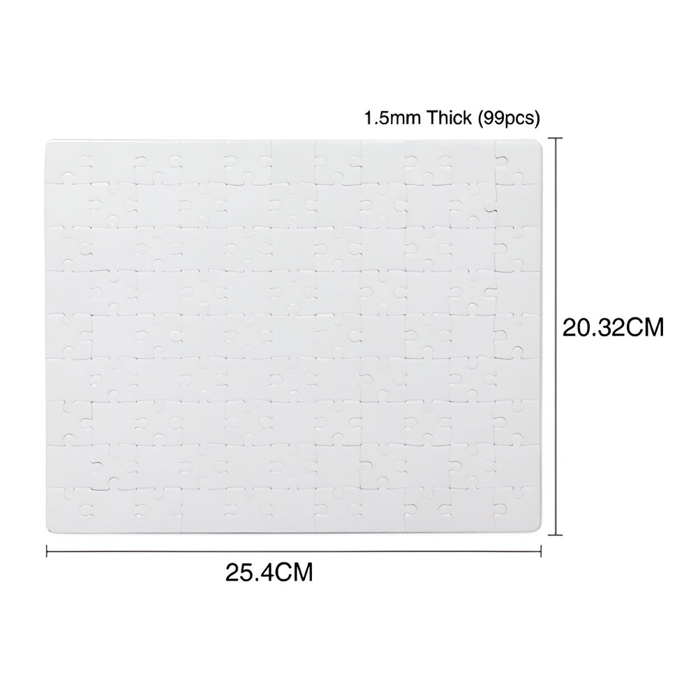 Jigsaw Puzzles - Cardboard - 8" x 10" - 99 Pieces