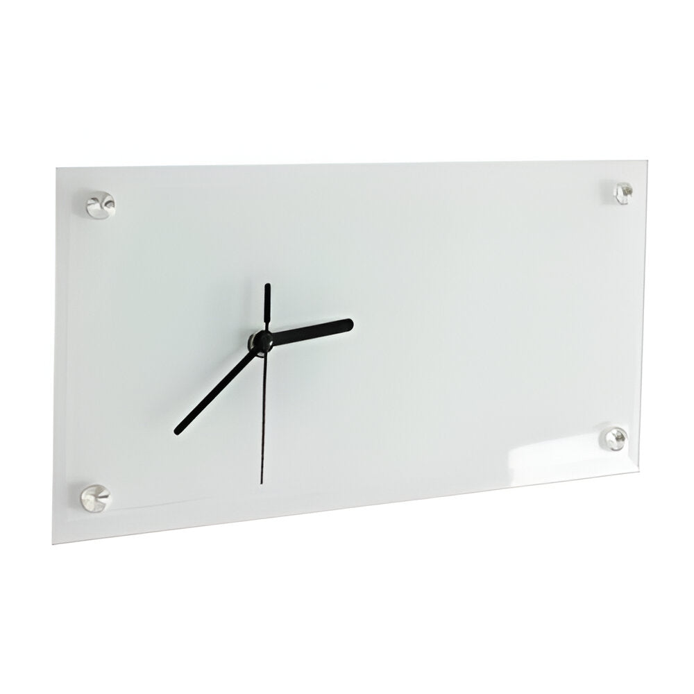 Sublimation Glass Desk Clock – 30cm x 16cm