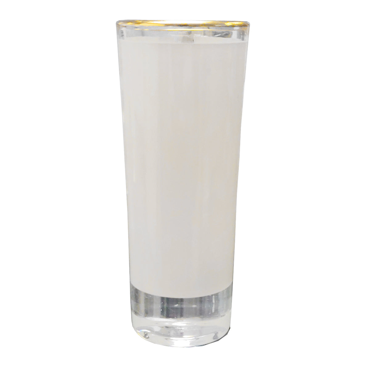 Wholesale Carton - 72 x 2.5oz Shot Glasses with Gold Rim