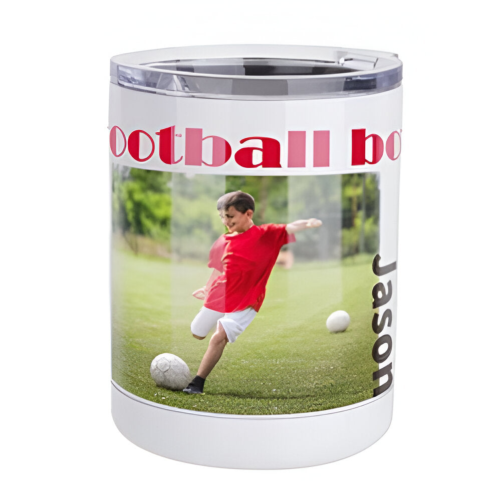 Sublimation Stainless Steel 10oz / 300ml Lowball Mug – White