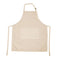 Apron With Pocket - Adult - Canvas CREAM
