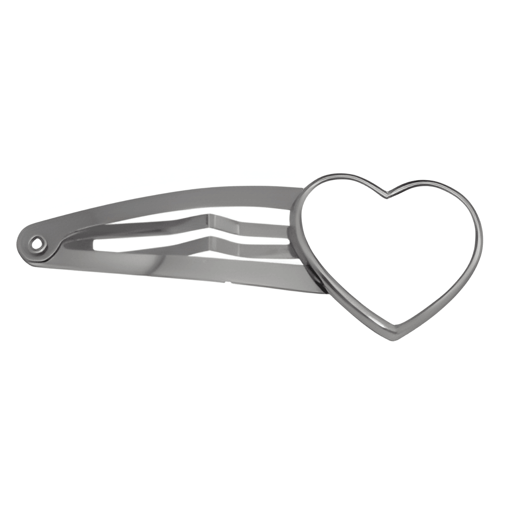 Sublimation Hairpin – Heart Shaped with Printable Insert