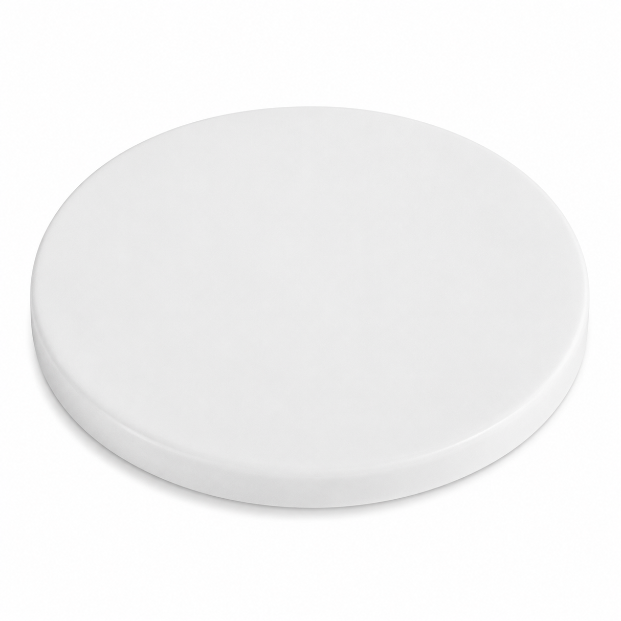 Polymère - 10 x jetons de poker vierges - 39 mm