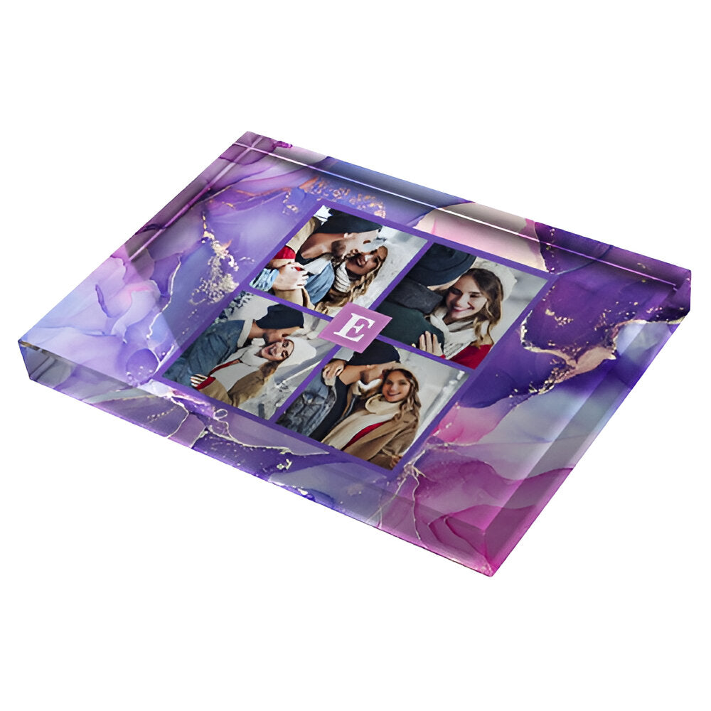 Sublimationskristall - Rechteck - QUADRATISCHE ECKEN