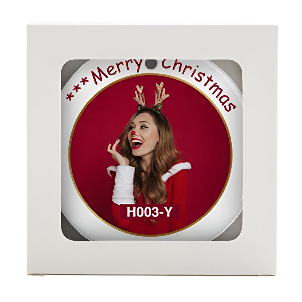 Printable Sublimation Display Gift Box For 3in Ornaments - Pack of 10