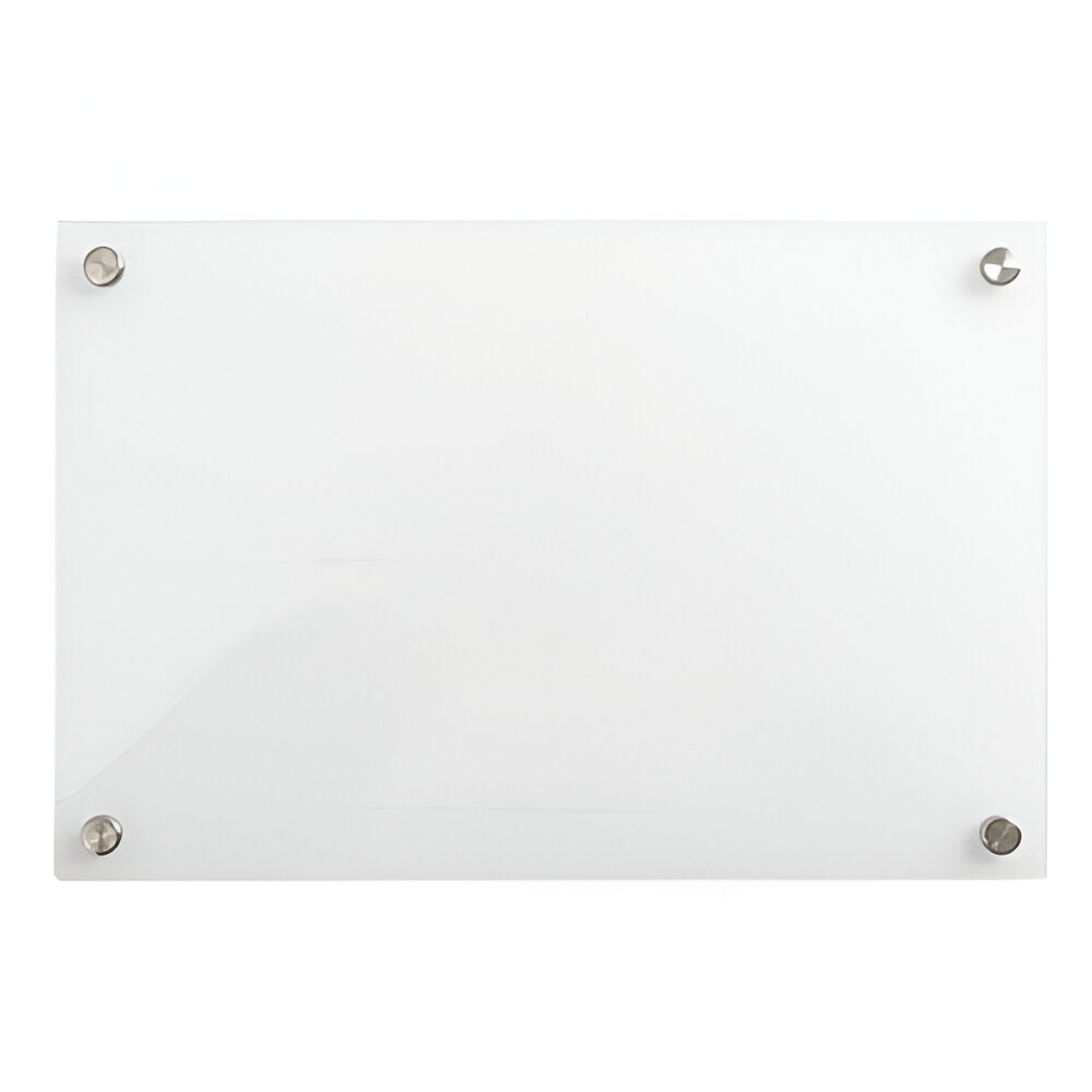 Sublimation Glass Business Plaque / Door Sign with Standoff Fixtures