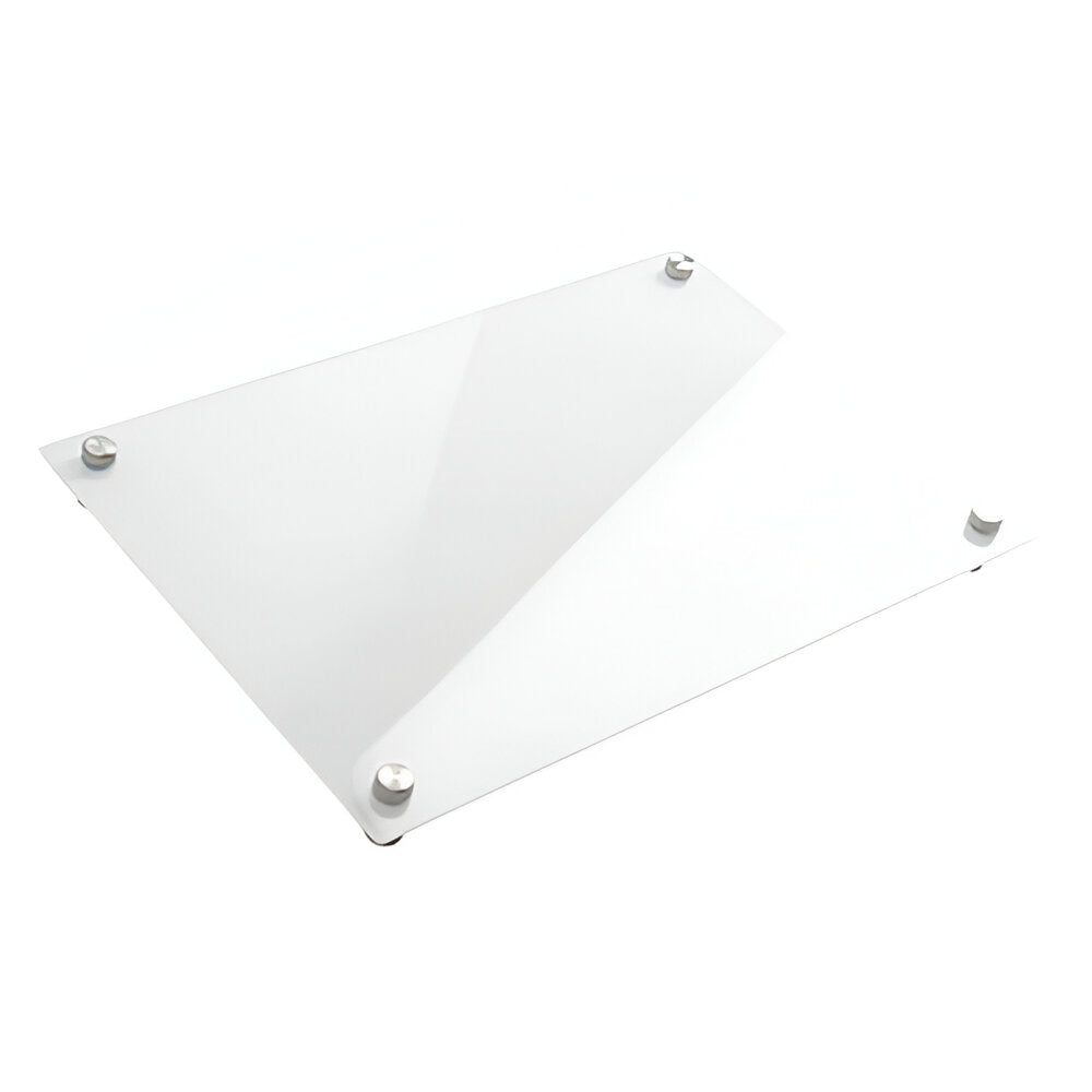 Sublimation Glass Business Plaque / Door Sign with Standoff Fixtures