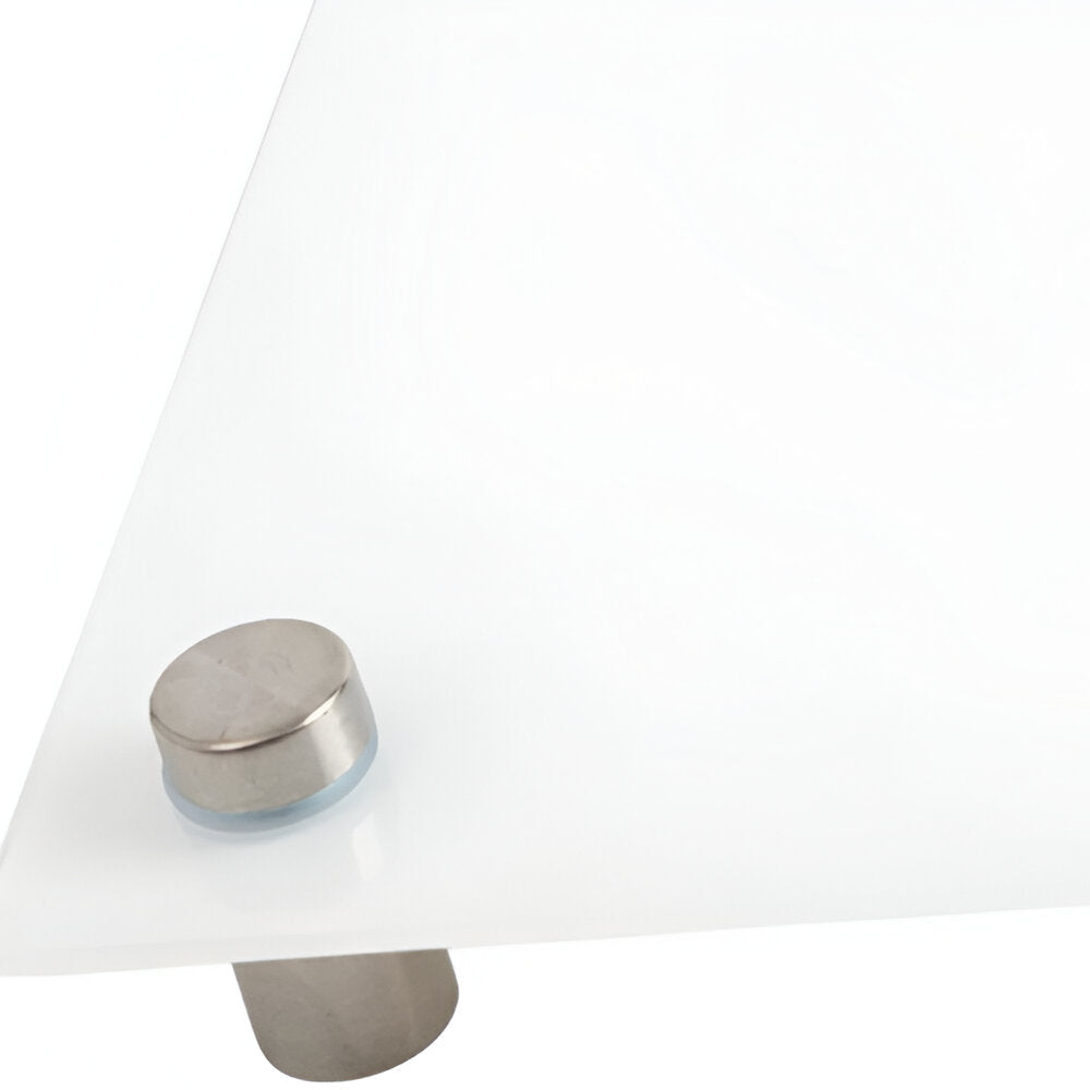 Sublimation Glass Business Plaque / Door Sign with Standoff Fixtures