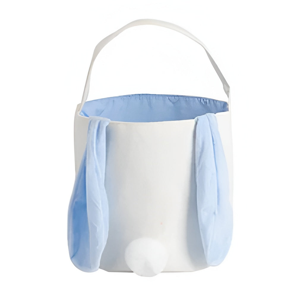 Sublimation Tote Bag with Bunny Ears - Blue