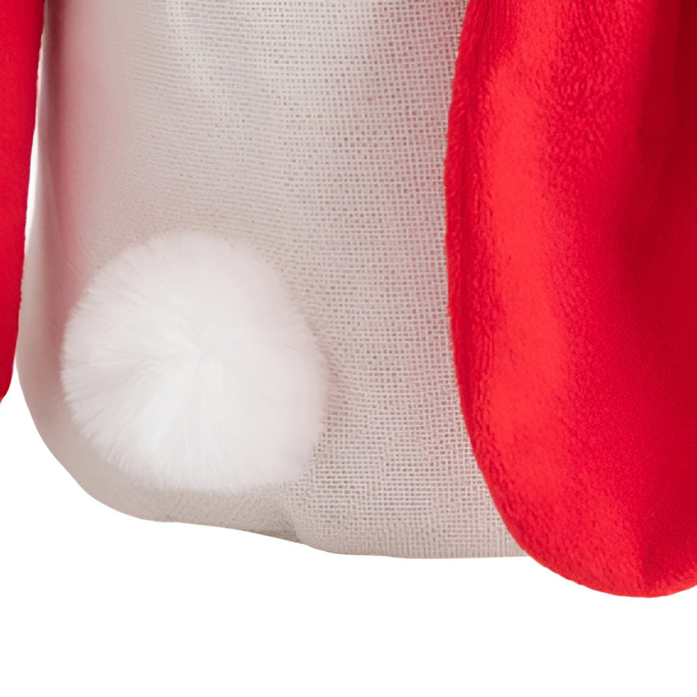 Sublimation Tote Bag with Bunny Ears - Red