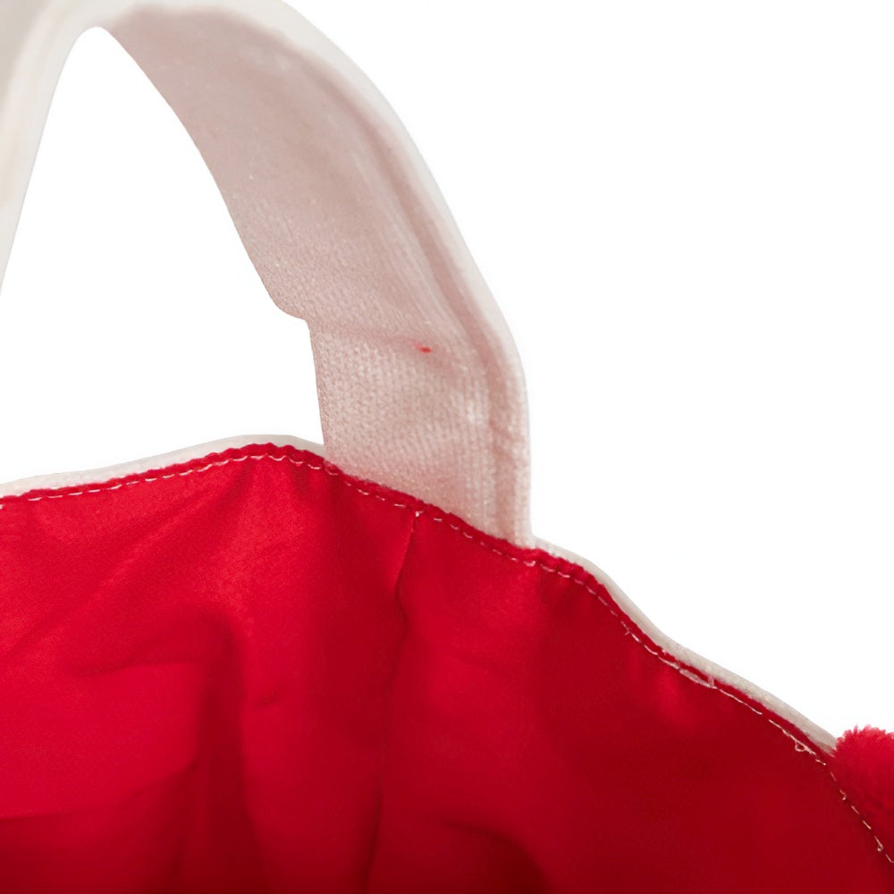 Sublimation Tote Bag with Bunny Ears - Red