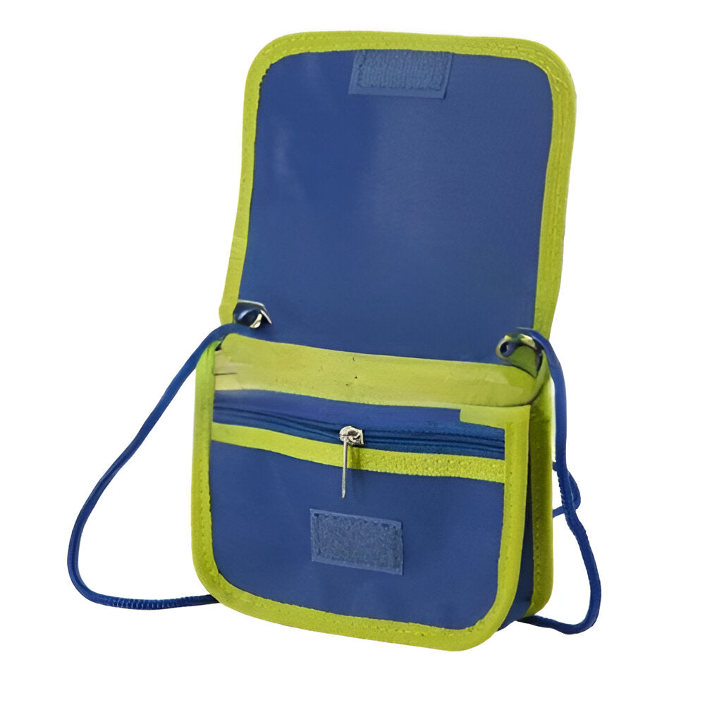 Sacs et portefeuilles - Portefeuille de voyage avec bandoulière - Bleu