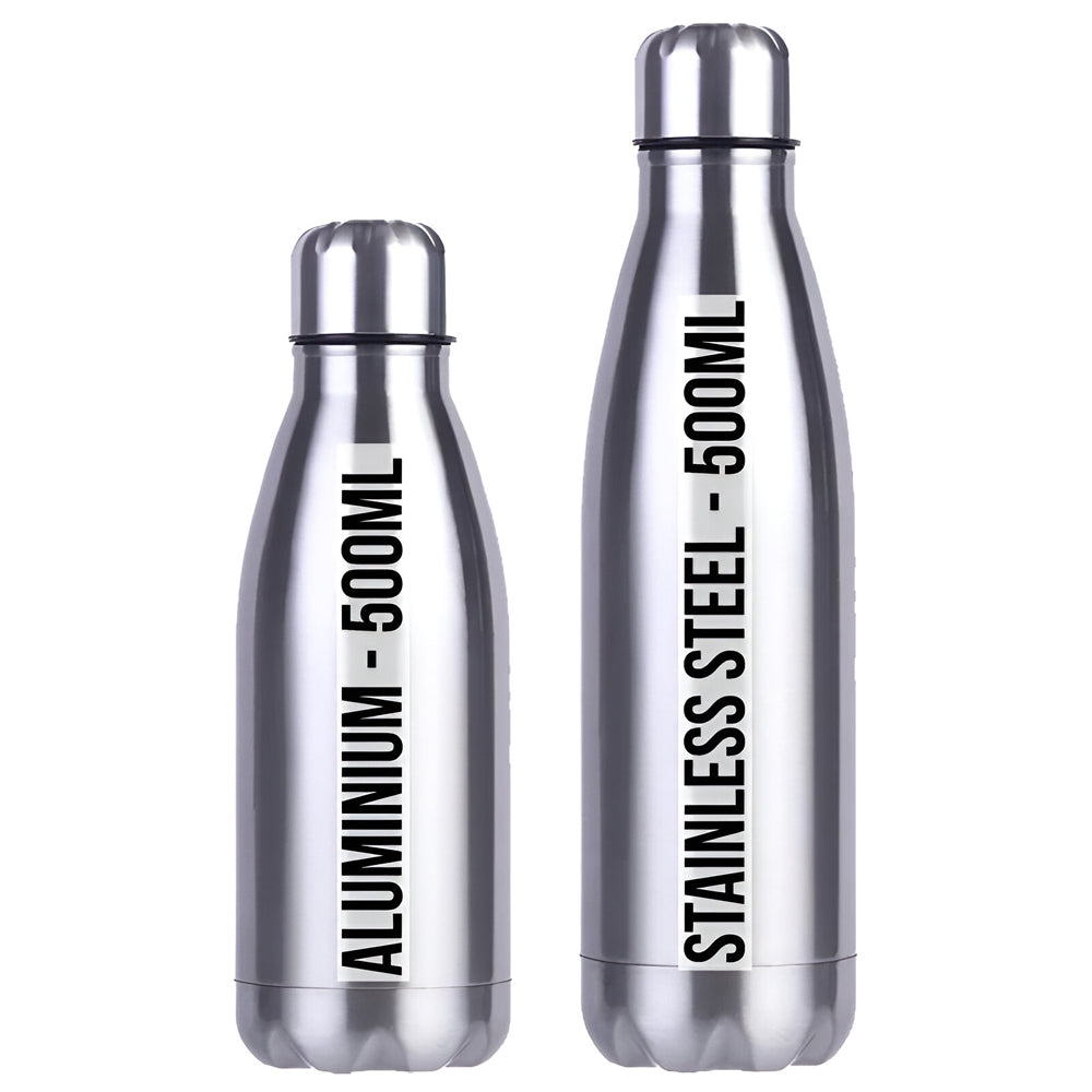Bouteilles d'eau - ALUMINIUM - Bowling - 500ml - ARGENT