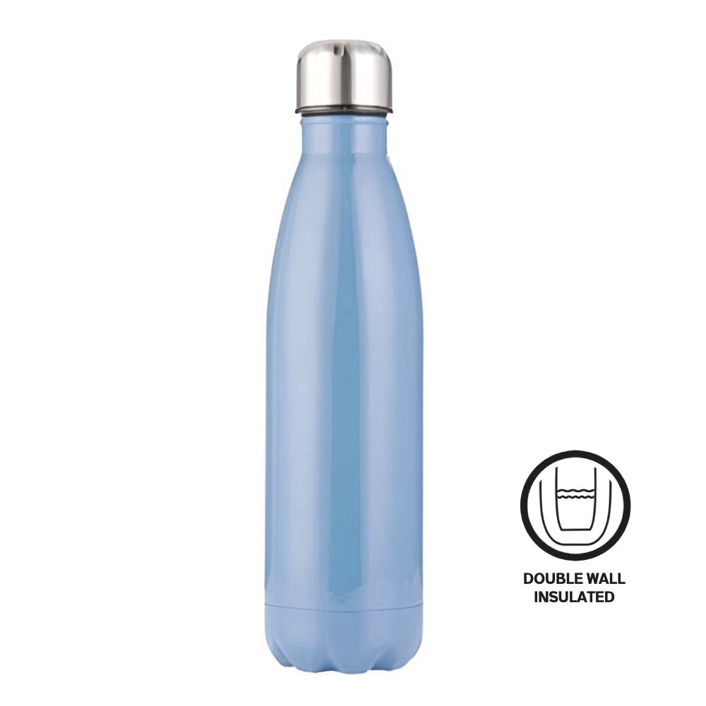 Water Bottles - COLOURED - Bowling - 500ml - LIGHT BLUE