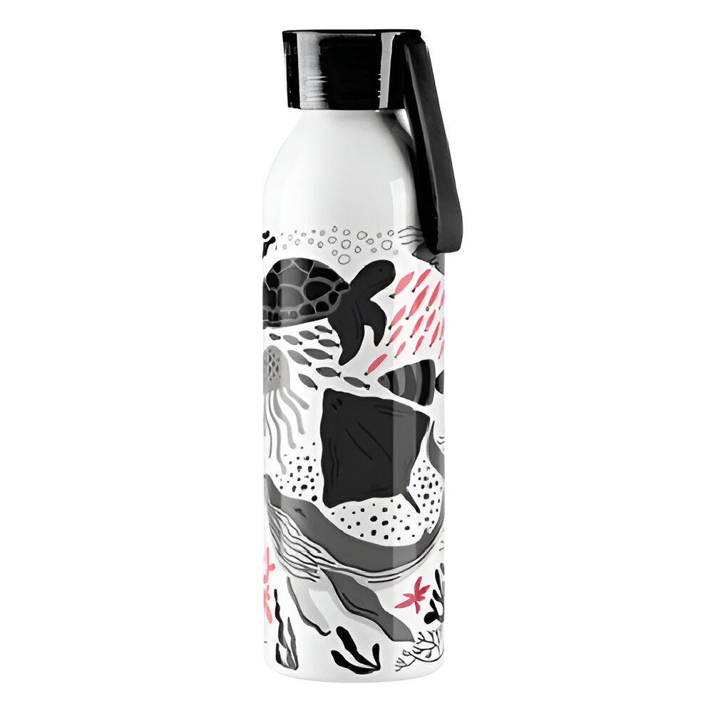 Water Bottles - Pack of 6 x MAVERICK - 650ml - BLACK