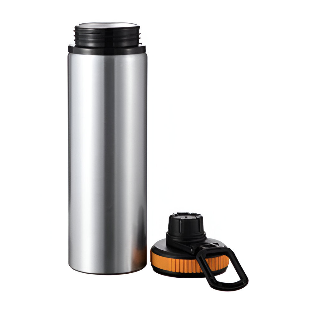 Sublimation Water Bottle - Proventurer 850ml - SILVER / YELLOW