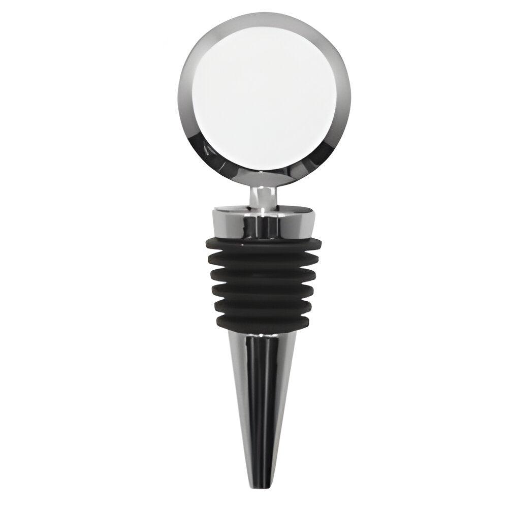 Bottle Stopper with Round Metal Insert - Longforte Trading Ltd