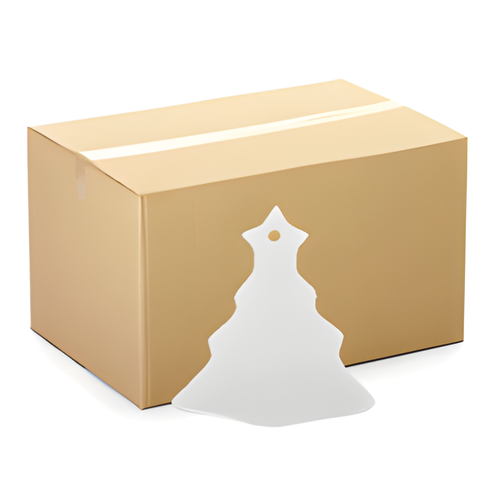 FULL CARTON - 200 x Ceramic Hanging Ornaments - Tree - Longforte Trading Ltd