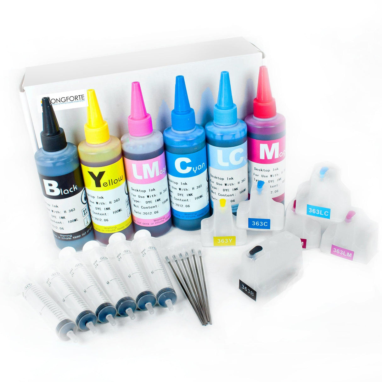 HP Compatible Starter Set HP1 Cartridge Number: HP02 - Longforte Trading Ltd