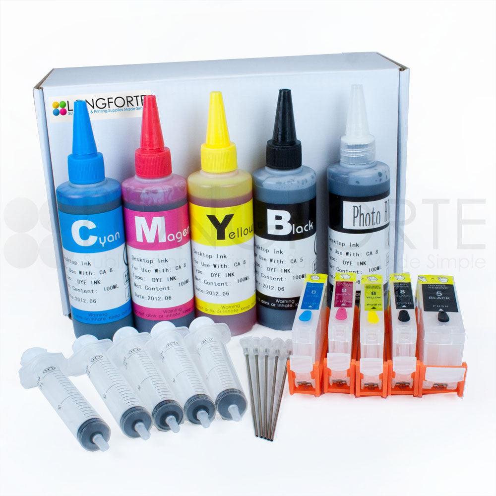 Canon Compatible Starter set C2 Cartridge Number: pgi5,cli8 (5colour) - Longforte Trading Ltd