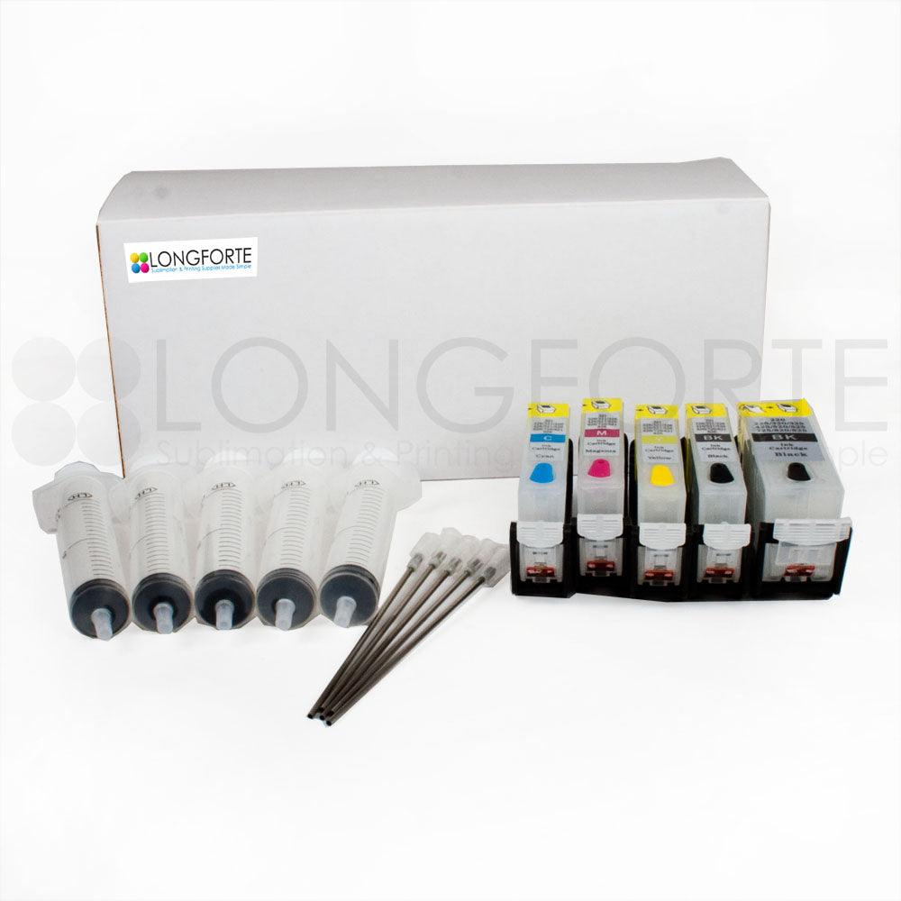 Canon Compatible Set C1 Cartridge Number: pgi520,cli521 (5 cartridge) - Longforte Trading Ltd