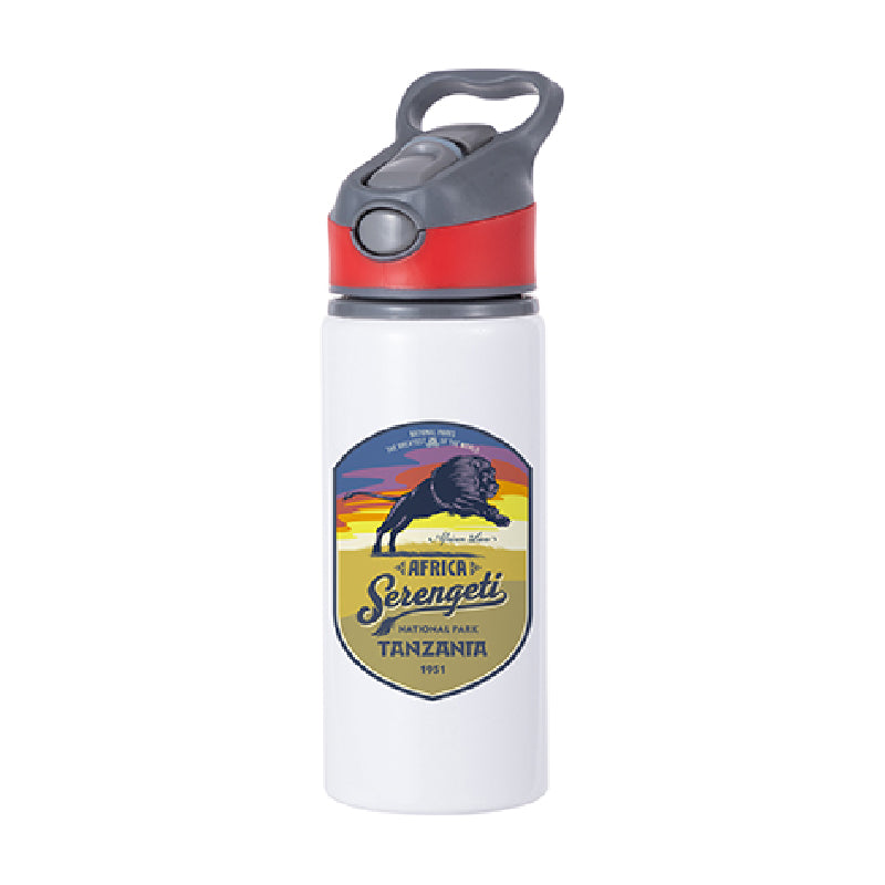Wholesale Carton - 50 x EXPLORER Water Bottles - 650ml - RED