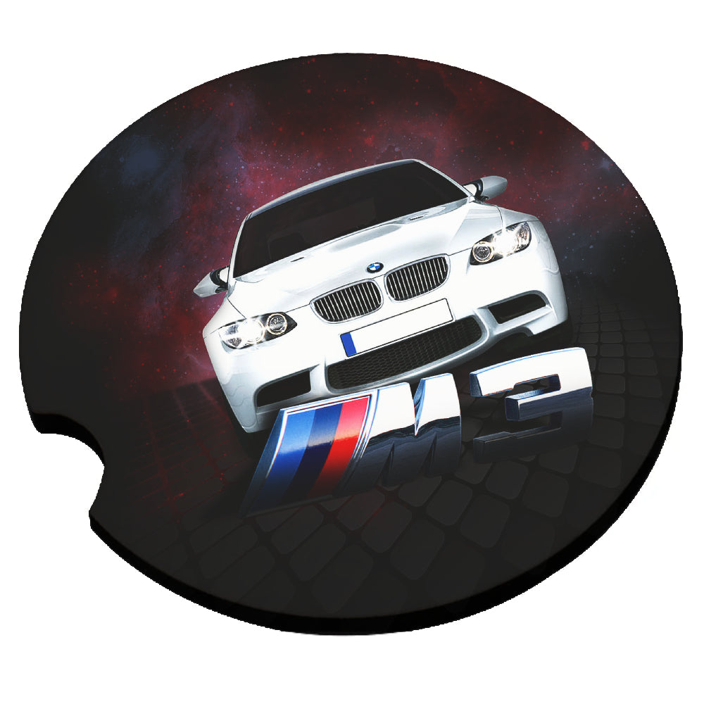 Wholesale Carton - 300 x MDF Car Coasters - Round - 6.5cm