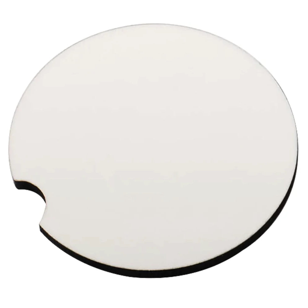 Wholesale Carton - 300 x MDF Car Coasters - Round - 6.5cm