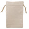 Bags - DOUBLE DRAWSTRING - Thick Linen - 17cm x 25cm - Longforte Trading Ltd