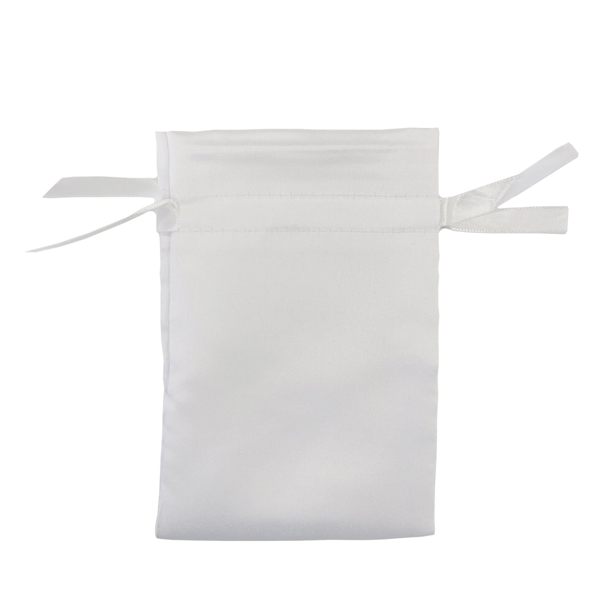 FULL CARTON - 100 x DOUBLE DRAWSTRING Bags - SATIN - 10cm x 15cm - Longforte Trading Ltd