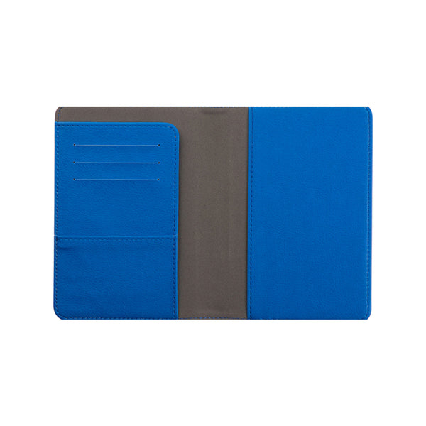 Engravables - PU LEATHER - Passport Holder -  9cm x 13cm - Dark Blue