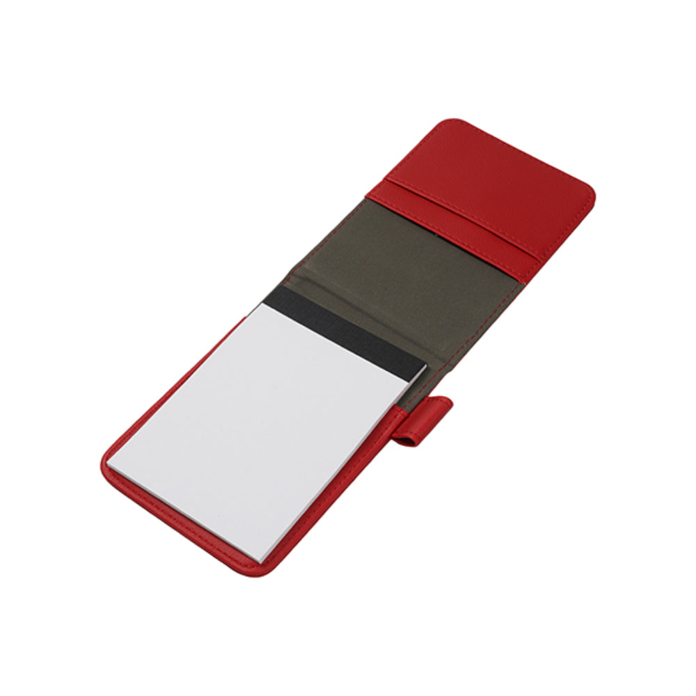 Engravables - PU LEATHER - SMALL Notebook - 9cm x 13cm - Red - Longforte Trading Ltd