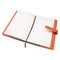 Engravables - PU LEATHER - A5 Notebook - Orange - Longforte Trading Ltd