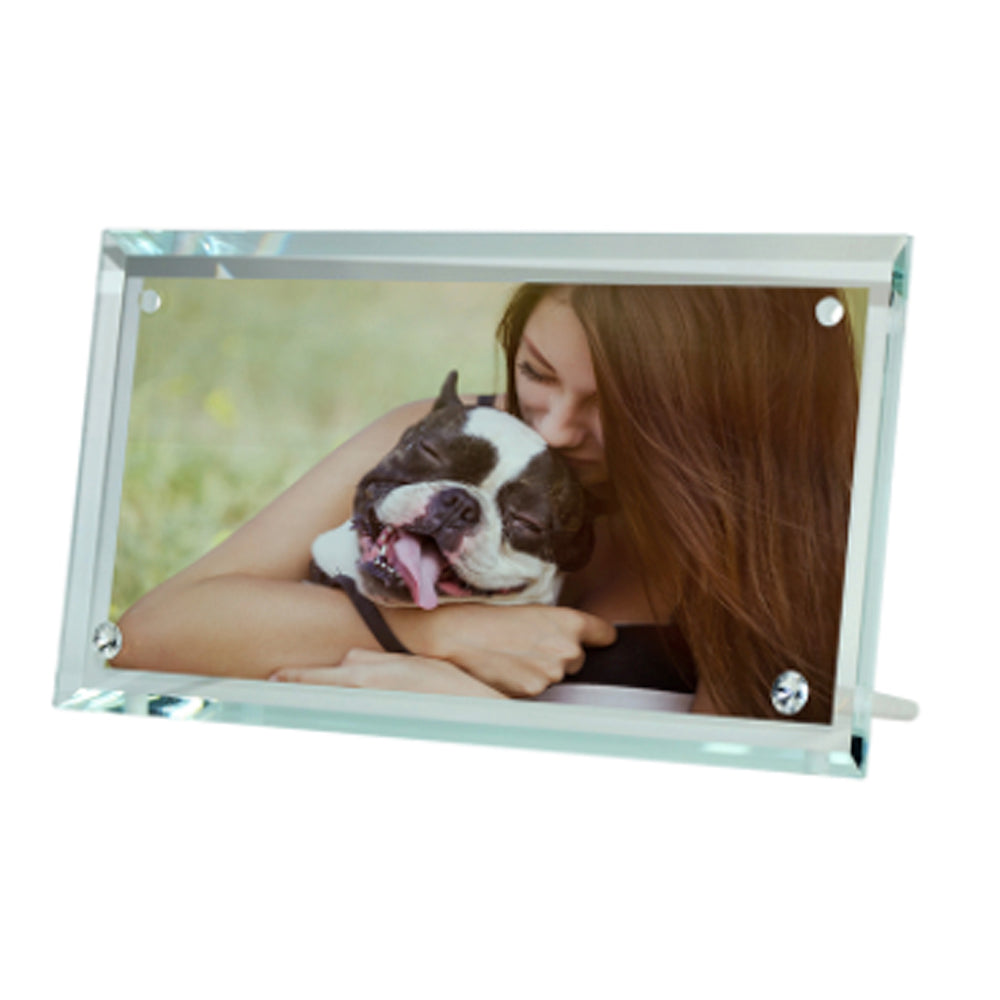 Frames - Glass - Crystal Glass - 30cm x 16cm - Longforte Trading Ltd